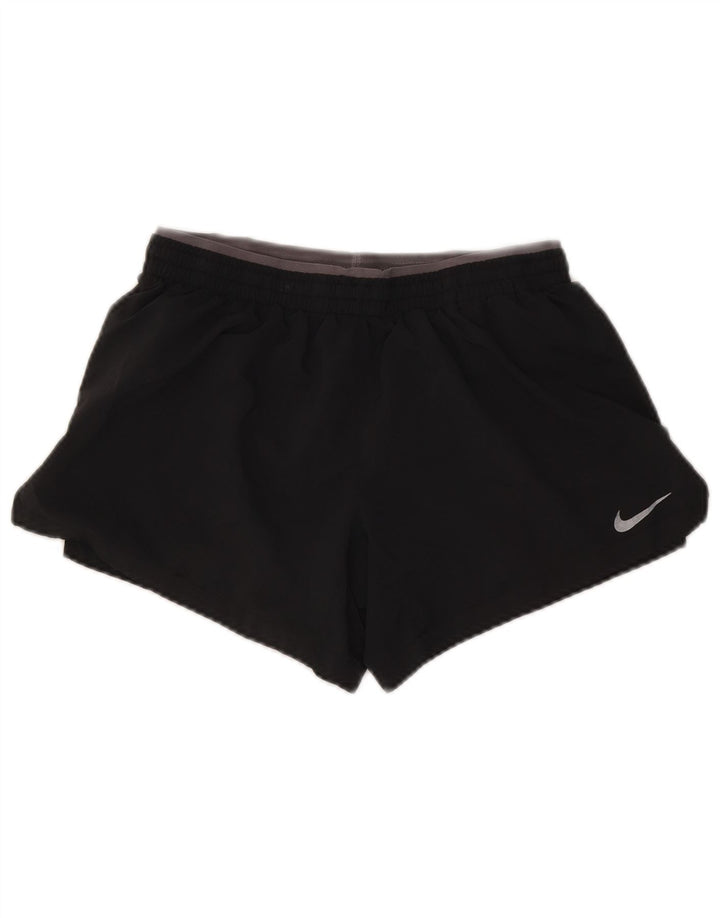 Женские спортивные шорты Nike Dri Fit UK 10, маленькие серые, полиэстер