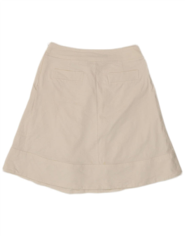 Женская юбка-трапеция Zara Medium W28, белый хлопок