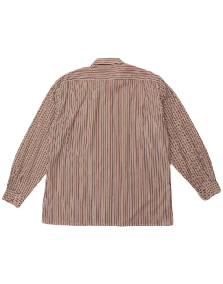 Мужская рубашка CACHAREL, размер 43 XL, белая полоска