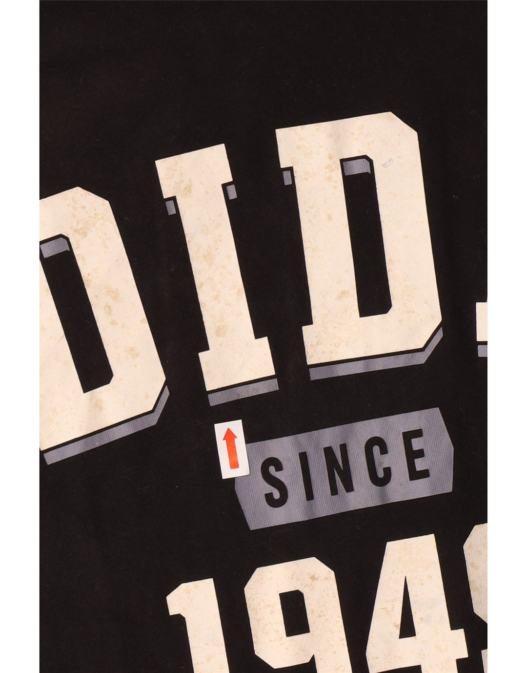 Мужская футболка с рисунком ADIDAS 2XL, черный хлопок