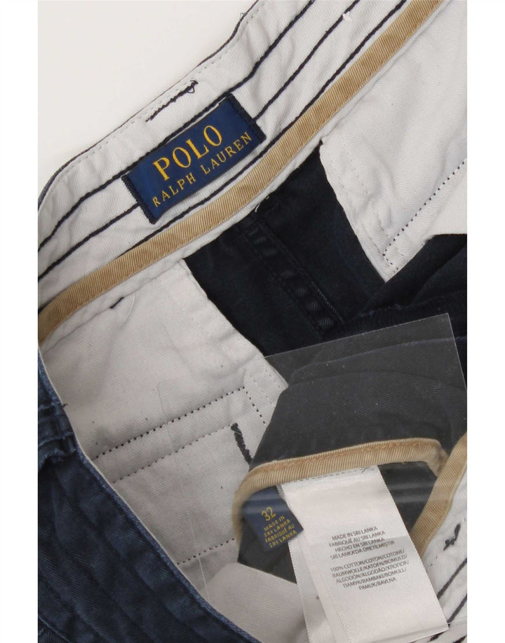 Мужские шорты-карго Ralph Lauren W32, средние, темно-синие, хлопковые