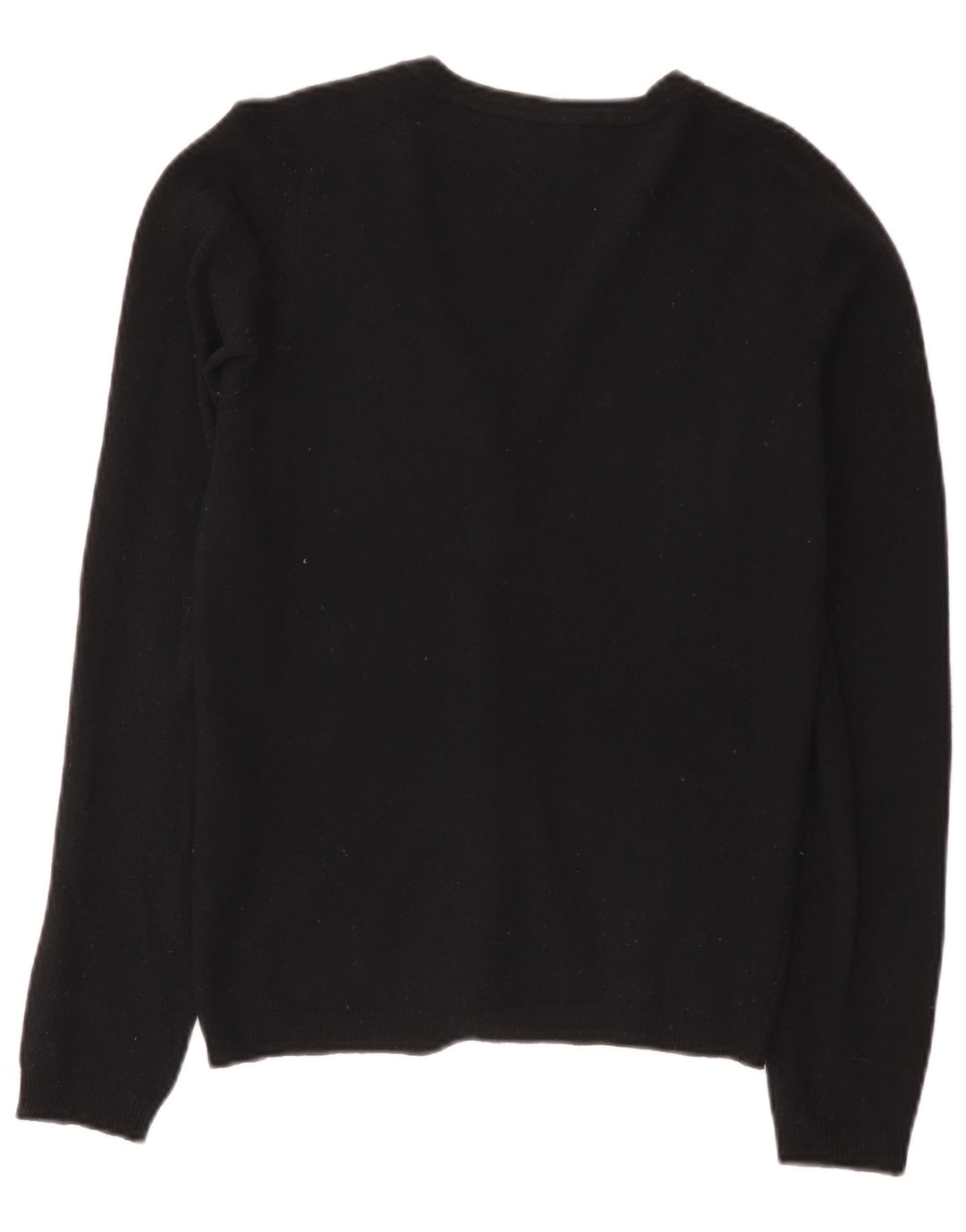 Женский кардиган Benetton UK 10, маленький, черный, шерсть