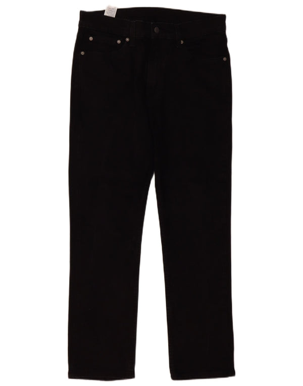 Мужские джинсы Levi's Slim 511 W32 L30, черный хлопок