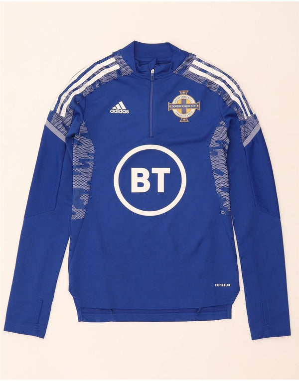 Женский спортивный костюм Adidas Irish Football Graphic Top UK 2 2XS Синий
