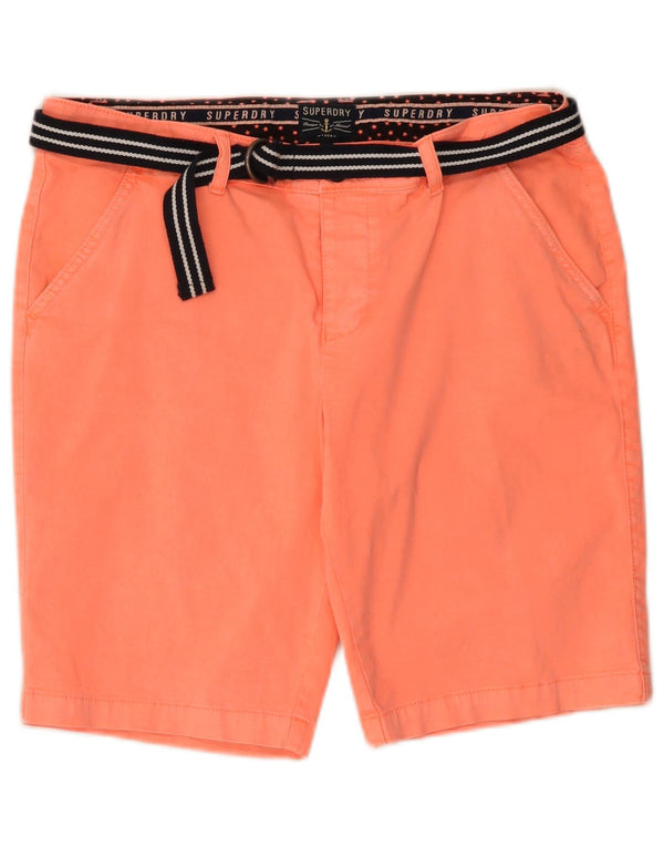 Женские шорты чинос Superdry, большие размеры, W34, розовый хлопок
