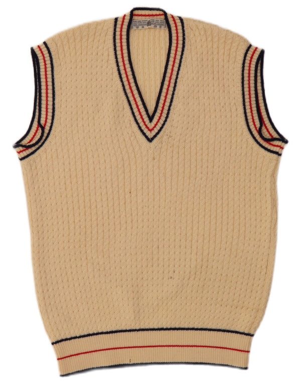 Мужская майка Winglet Vest IT 48 Medium Off White Wool