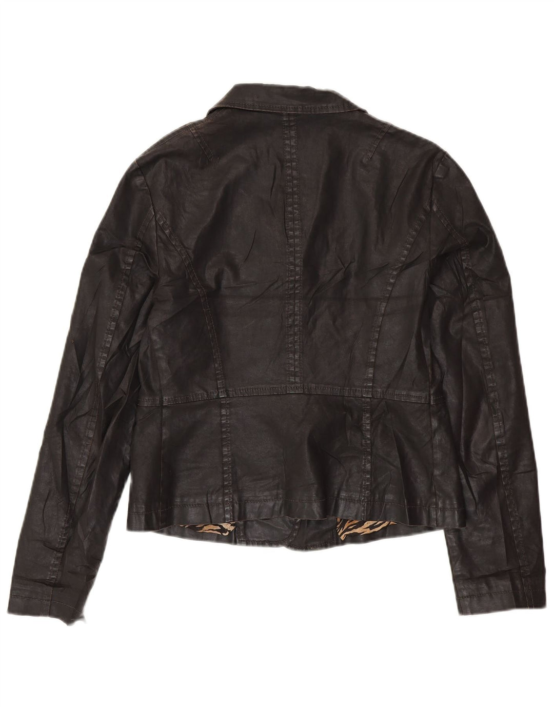 GUESS BY MARCIANO Женский укороченный пиджак на 3 пуговицах IT 46 Большой Черный