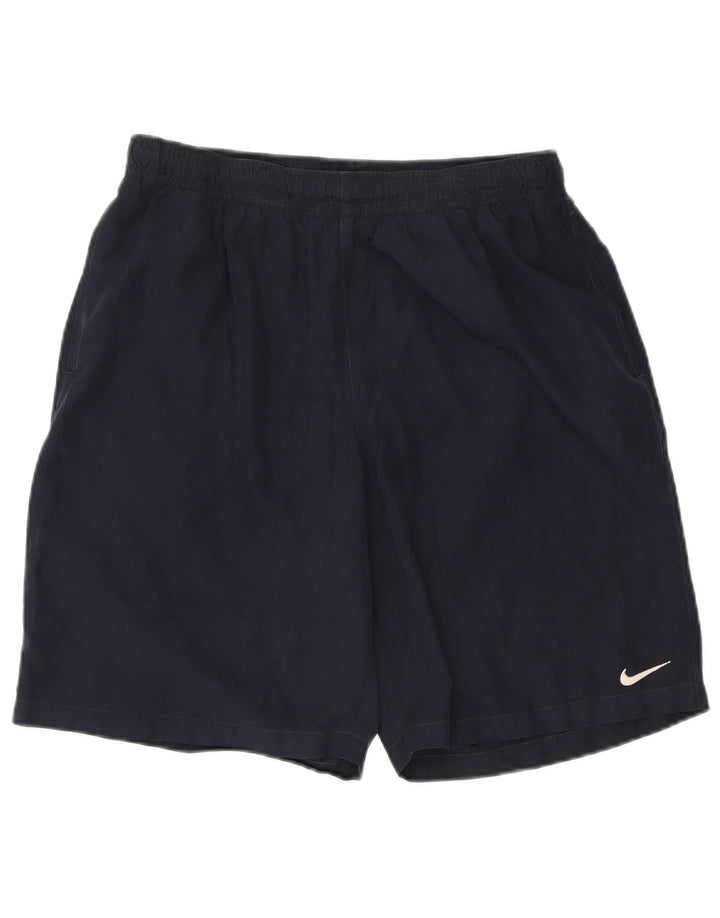 Мужские шорты для плавания с рисунком Nike XL, темно-синий, полиэстер