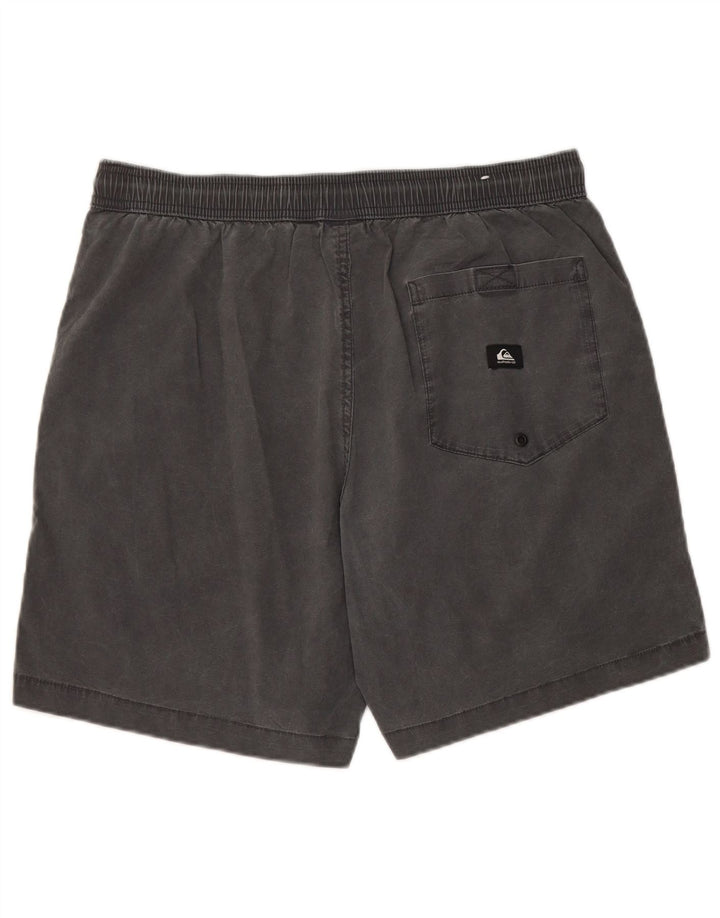 Мужские шорты Quiksilver Medium W32 Серые, хлопок