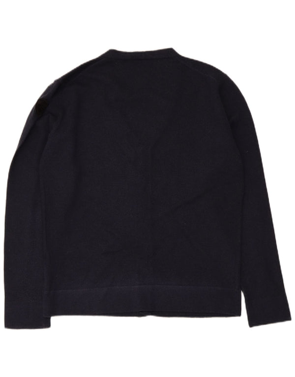 Женский кардиган Blauer UK 14, большой темно-синий, шерсть