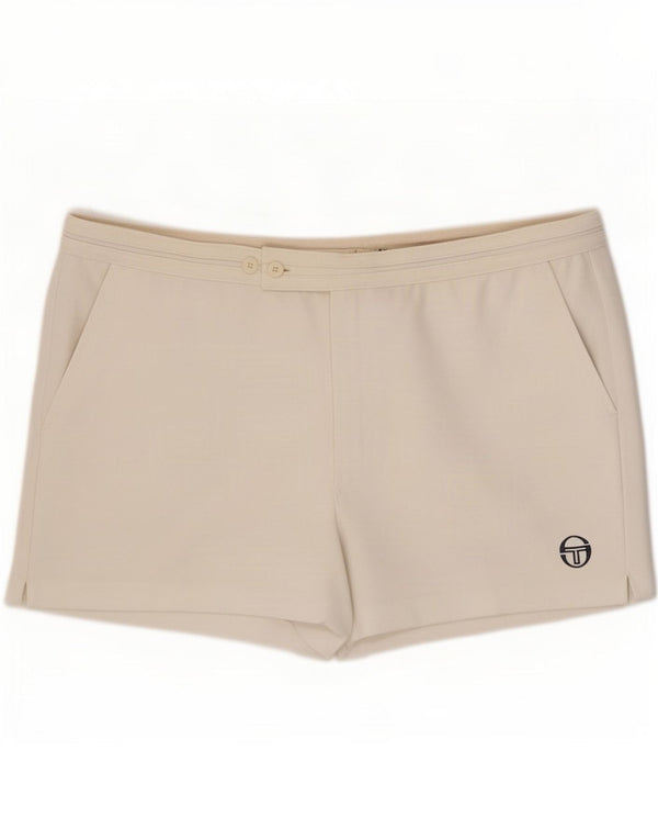 Мужские повседневные шорты Sergio Tacchini IT 58 4XL W40 Белый полиэстер