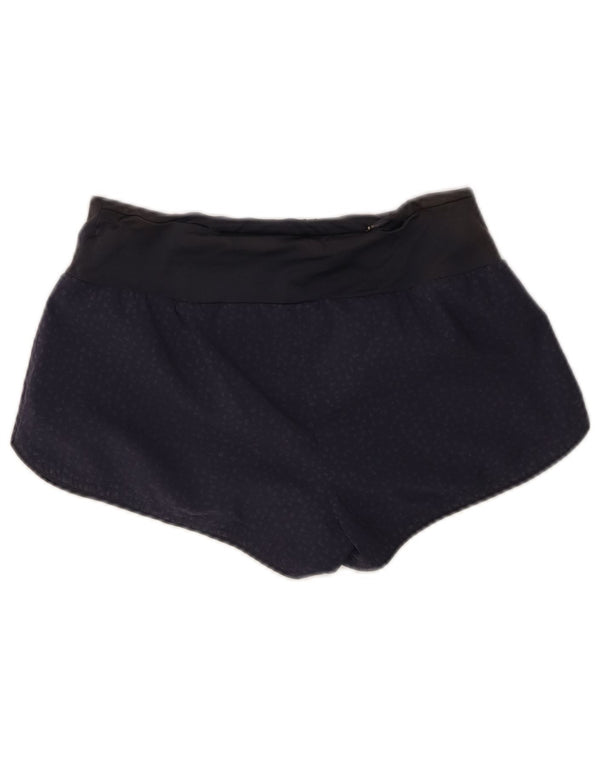 Женские спортивные шорты Adidas Climalite UK 4/6 XS Темно-синие в пятнистый цвет