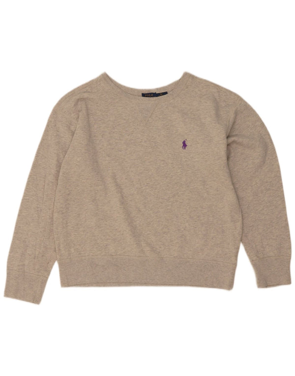 Женский свитер Polo Ralph Lauren, британский размер 18 XL, серый хлопок