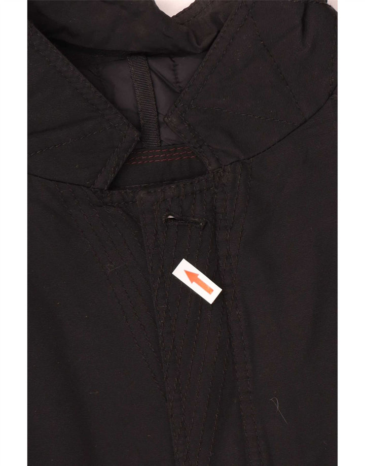 Мужская куртка Massimo Dutti UK 44 2XL, черный нейлон