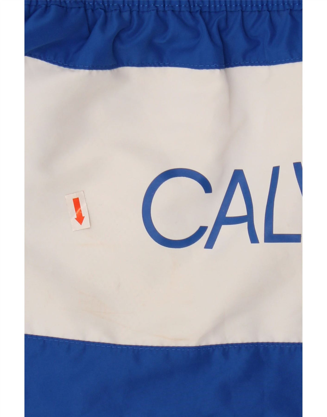 Calvin Klein Мужские шорты для плавания с рисунком, большие синие, полиэстер с цветными блоками