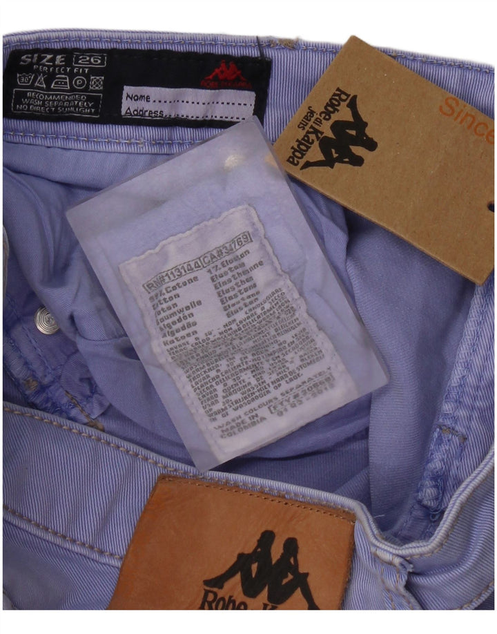 Женские узкие джинсы Kappa Perfect Fit W26 L31, сиреневый хлопок