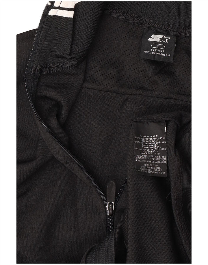 Мужской спортивный костюм Starter, верхняя куртка UK 38/40, средний черный цвет с цветными блоками