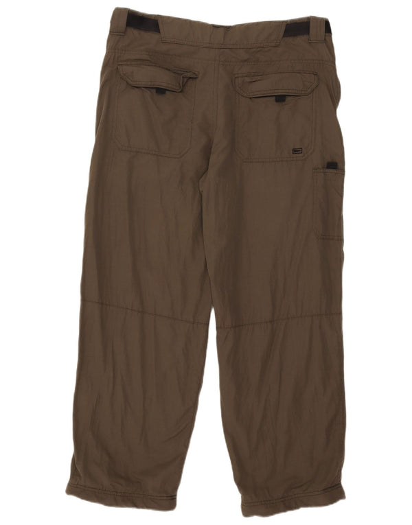 Мужские прямые брюки карго Marks & Spencer Blue Harbour W36 L29 хаки