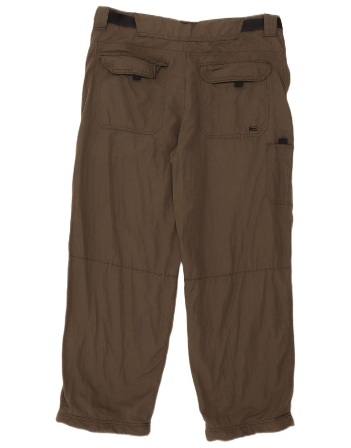 Мужские прямые брюки карго Marks & Spencer Blue Harbour W36 L29 хаки