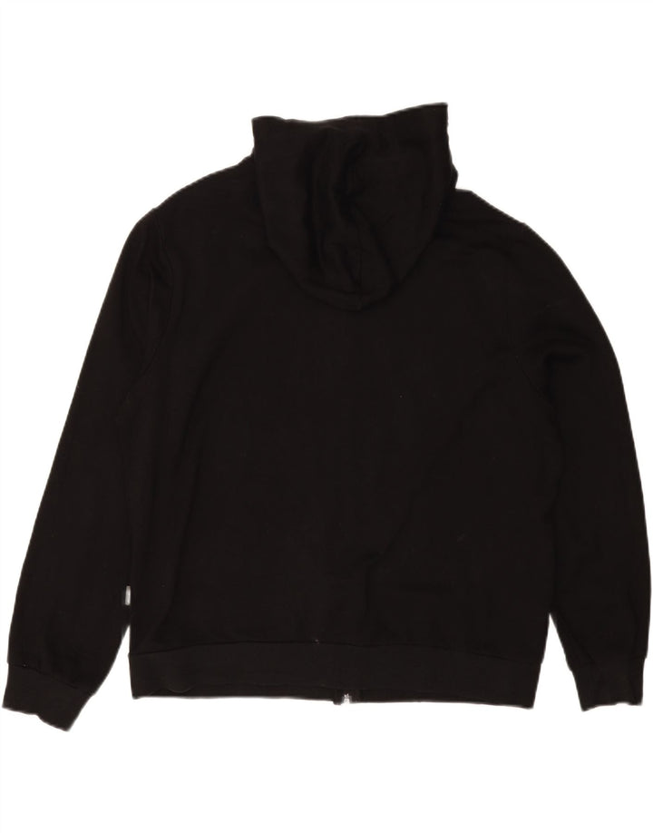 EDDIE BAUER Womens Oversized Zip Hoodie Sweater UK 16 Large Black Vintage Eddie Bauer and Second-Hand Eddie Bauer from Messina Hembry 