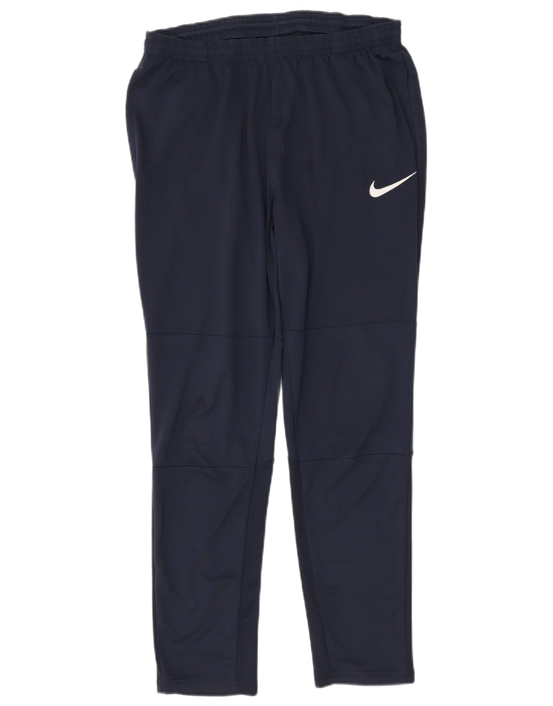 Мужские спортивные брюки NIKE Dri Fit среднего размера, темно-синие, полиэстер