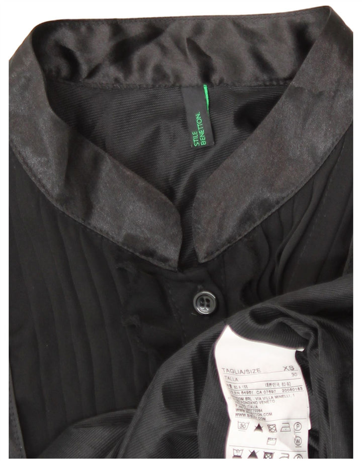 Женское платье-футляр Benetton UK 6 XS, черный полиэстер