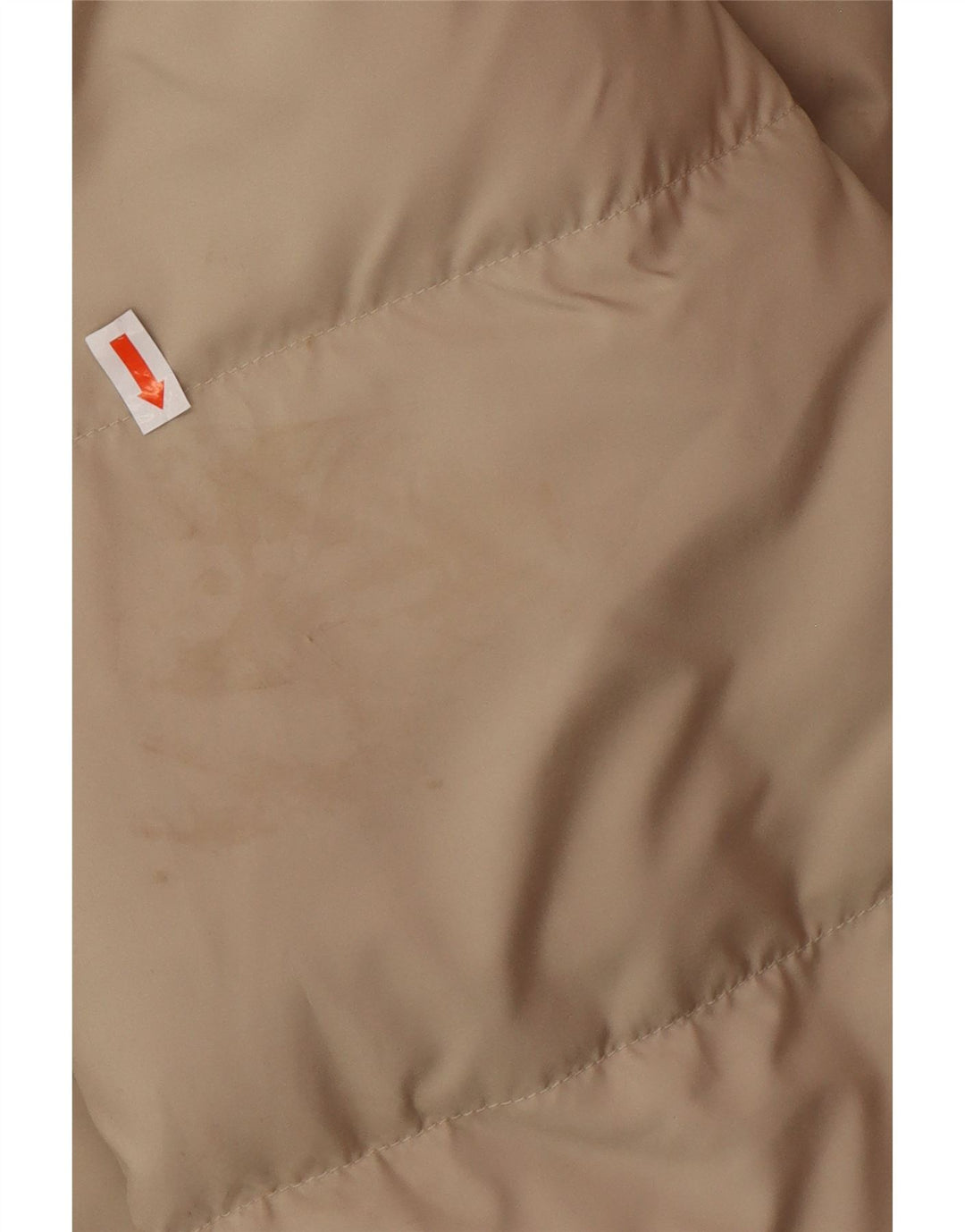 Мужская утепленная куртка FILA с капюшоном UK 38, средний бежевый полиэстер