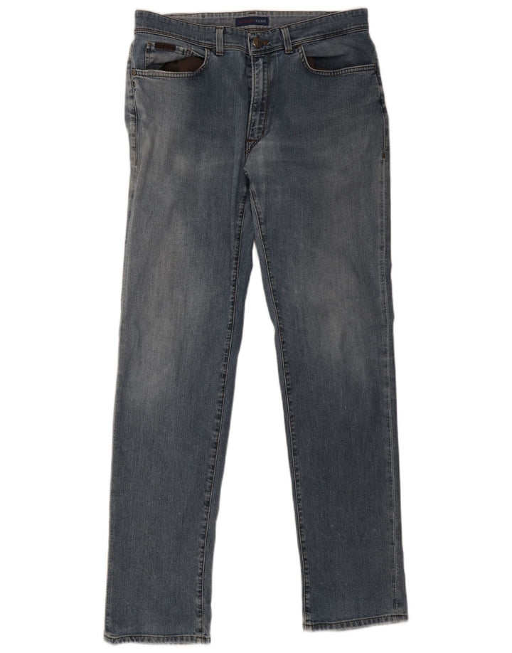 Мужские прямые джинсы Trussardi W36 L34 синие