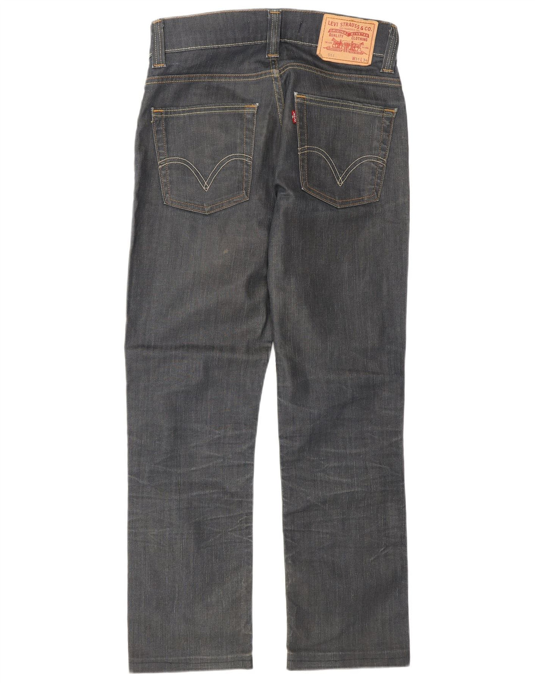 Мужские джинсы LEVI'S 511 Slim W31 L28 Темно-синие, хлопок