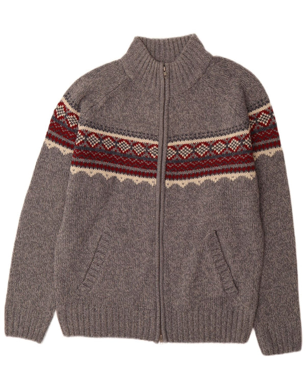 Мужской кардиган Herod Sport XL, серый акрил Fair Isle