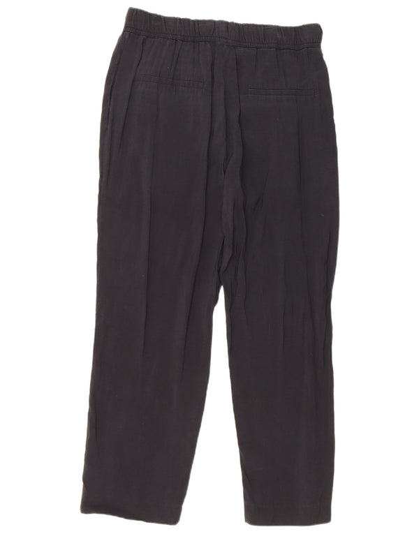 Женские прямые укороченные брюки Zara Medium W28 L25, черные