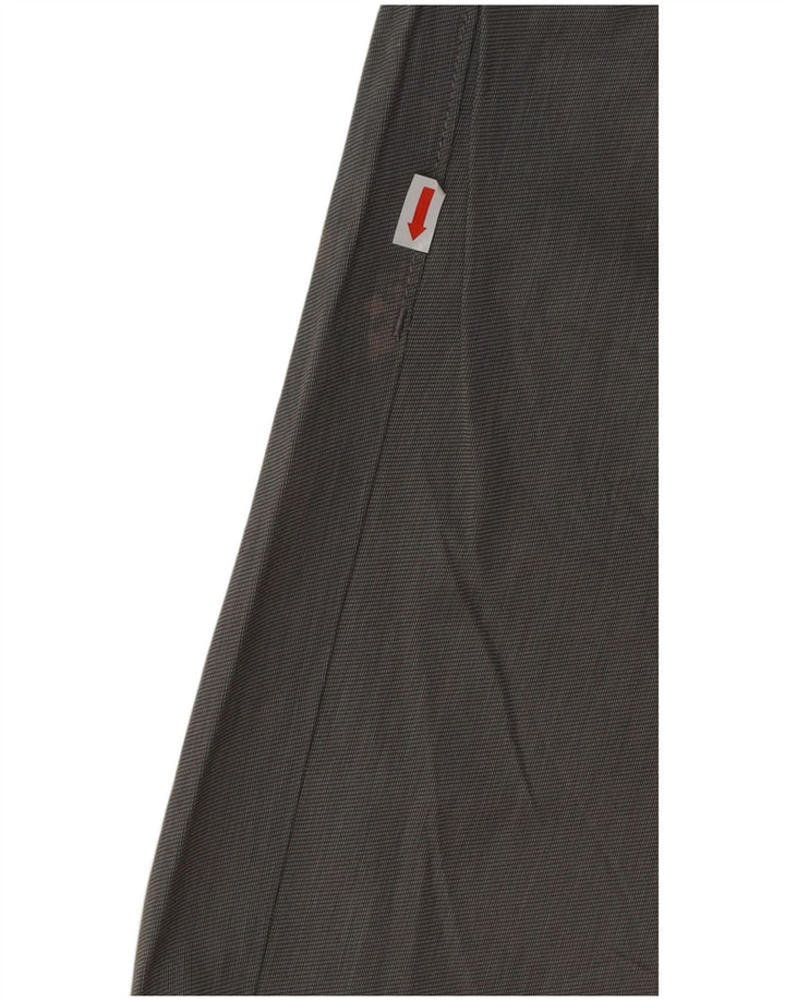 CALVIN KLEIN Мужские прямые повседневные брюки W30 L27 Серые хлопковые