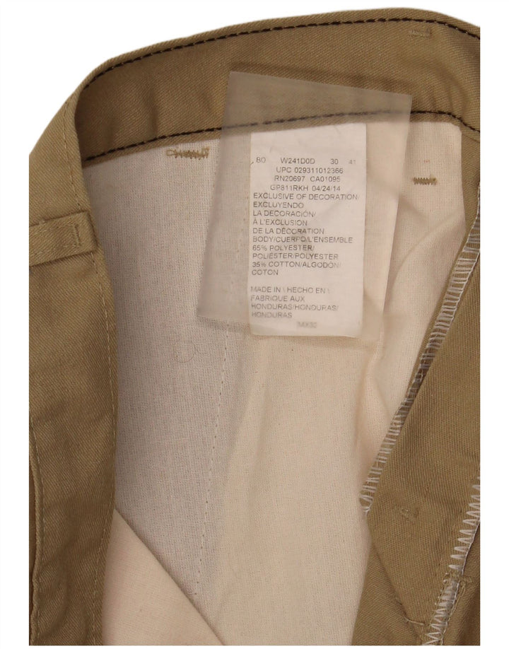 Мужские прямые брюки-чиносы Dickies W34 L32, хаки, полиэстер