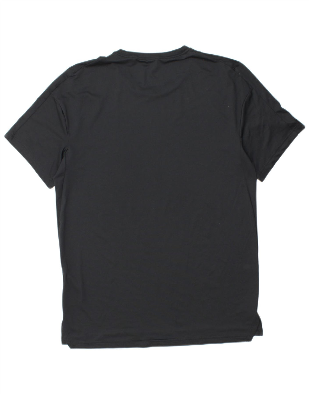 NIKE Mens Dri Fit T-Shirt Top Small Black Polyester