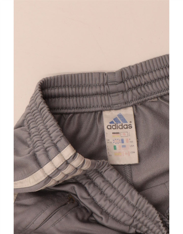 Мужские спортивные брюки ADIDAS UK 34/36, маленький серый полиэстер