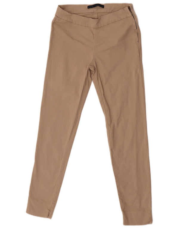 Zara Женские узкие повседневные брюки XS W24 L27 Бежевые
