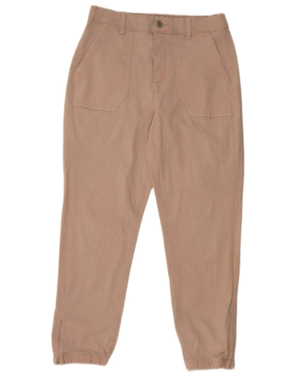 Женские укороченные брюки для бега Marks & Spencer UK 12 Medium W31 L26 Розовый