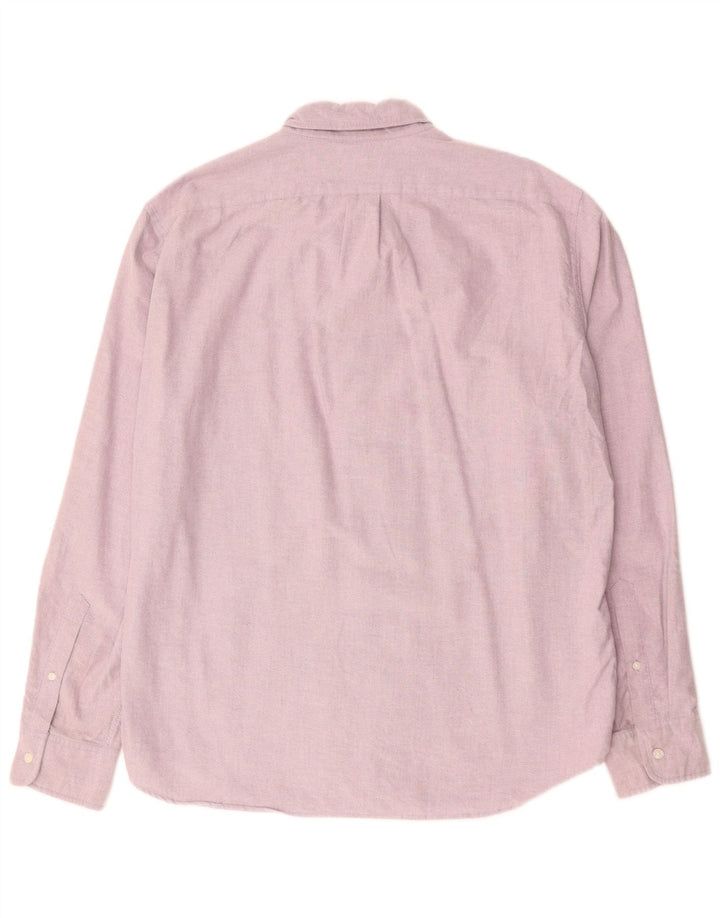 Мужская оксфордская рубашка J. CREW Slim XL, фиолетовый хлопок