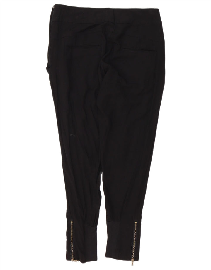 Женские узкие укороченные брюки Zara Medium W28 L27, черные