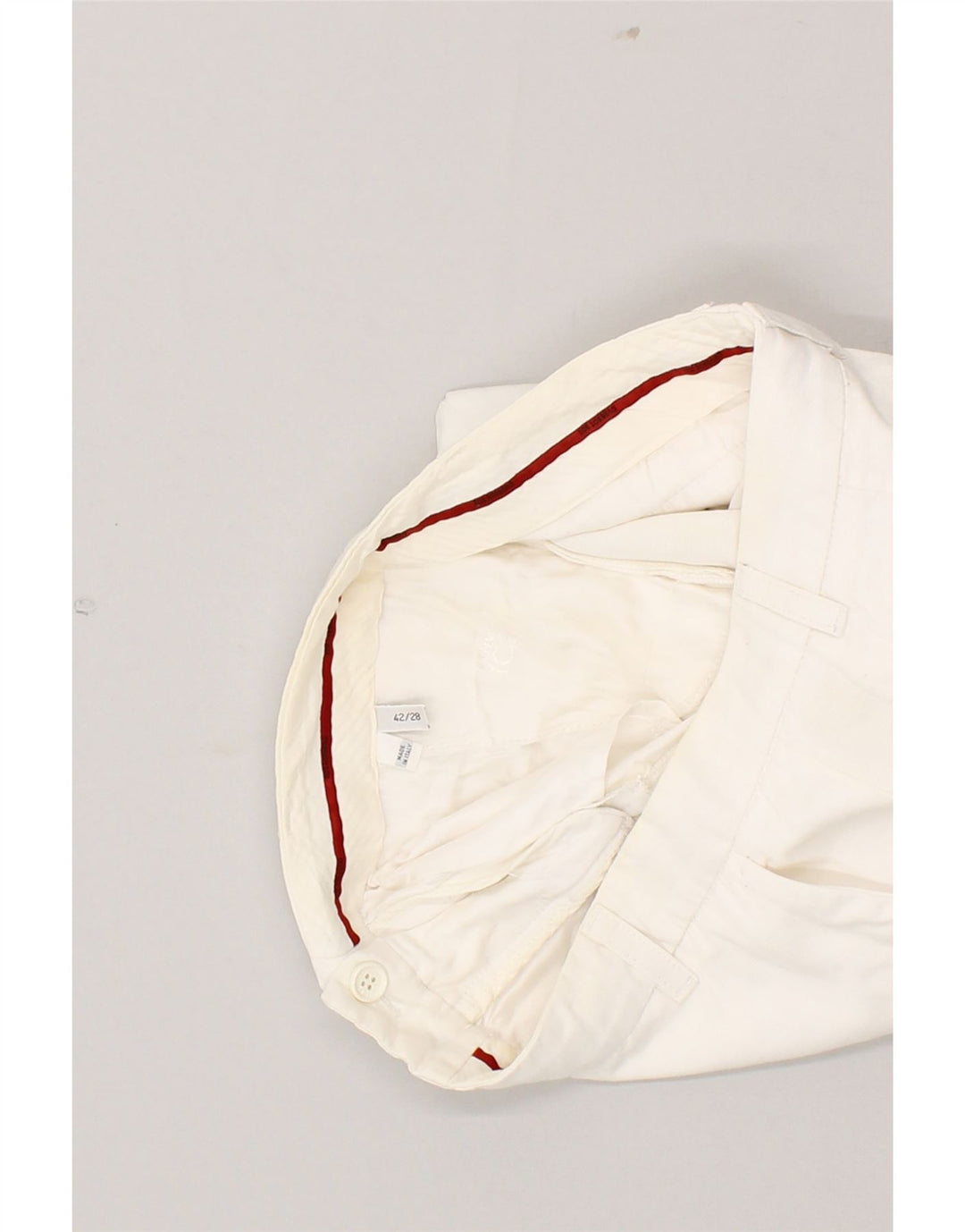 ICEBERG Womens Chino Shorts W28 Medium White Cotton Vintage Iceberg and Second-Hand Iceberg from Messina Hembry 