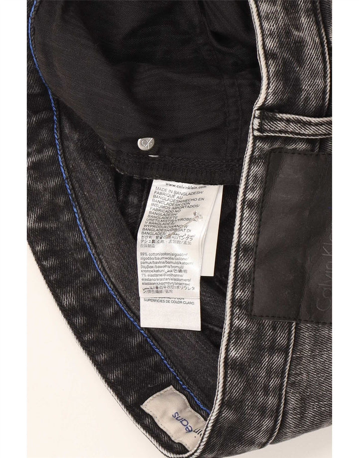 Мужские джинсовые шорты Calvin Klein W30 среднего серого цвета, хлопок