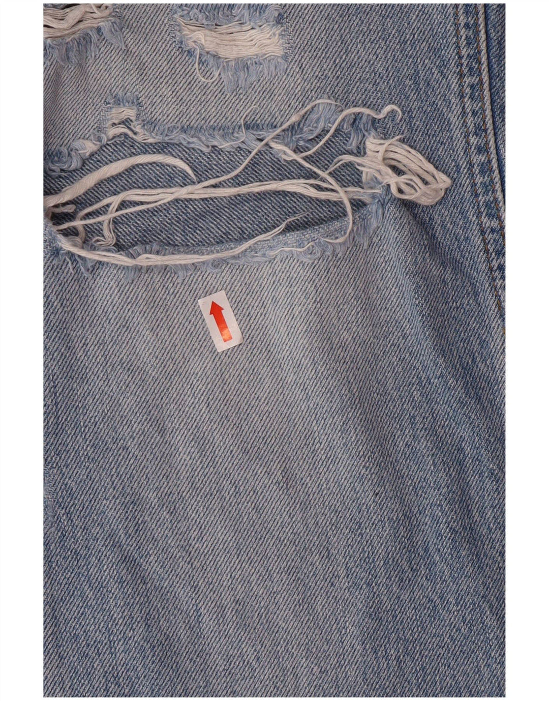 Женские зауженные джинсы Zara EU 36 XS W26 L27 Синие хлопковые гранж