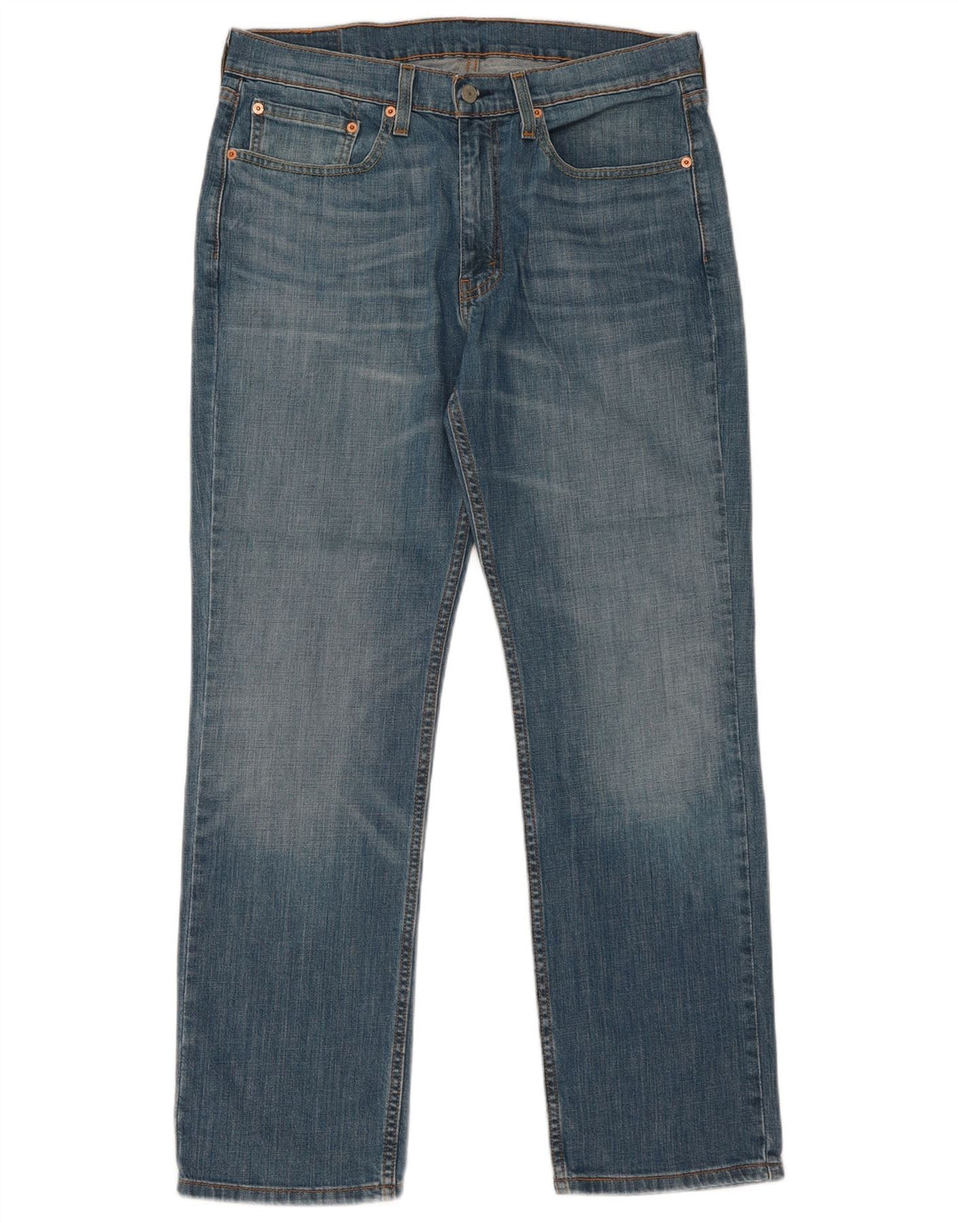 Мужские прямые джинсы Levi's 514 W34 L30 синие, хлопок