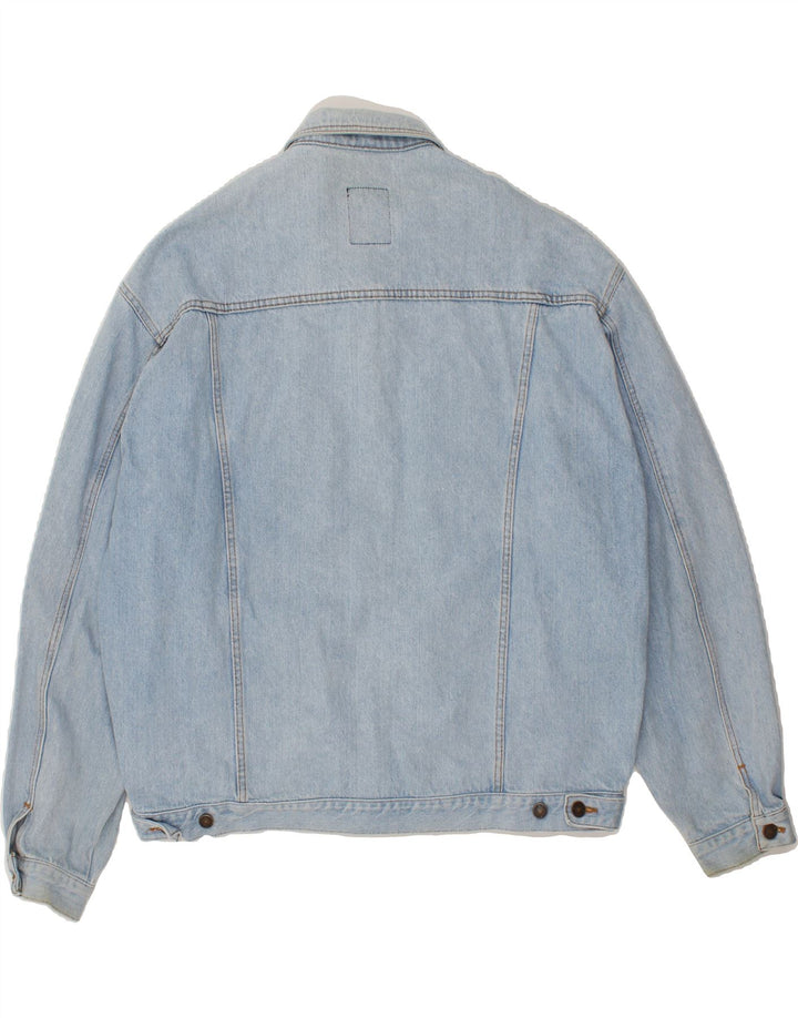 Мужская джинсовая куртка CASUCCI UK 44 2XL, синяя, хлопок