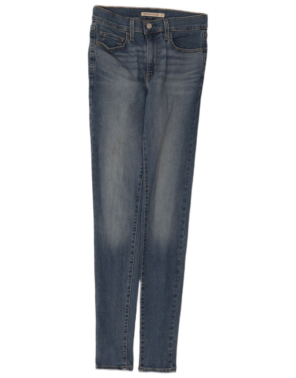 Женские джинсы суперскинни Levi's 720 с высокой посадкой W27 L32, синие, хлопок