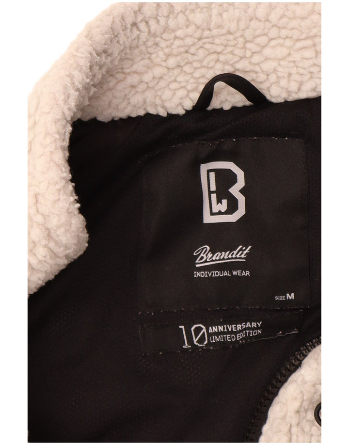 Мужская флисовая куртка Brandit UK 38, средний белый полиэстер