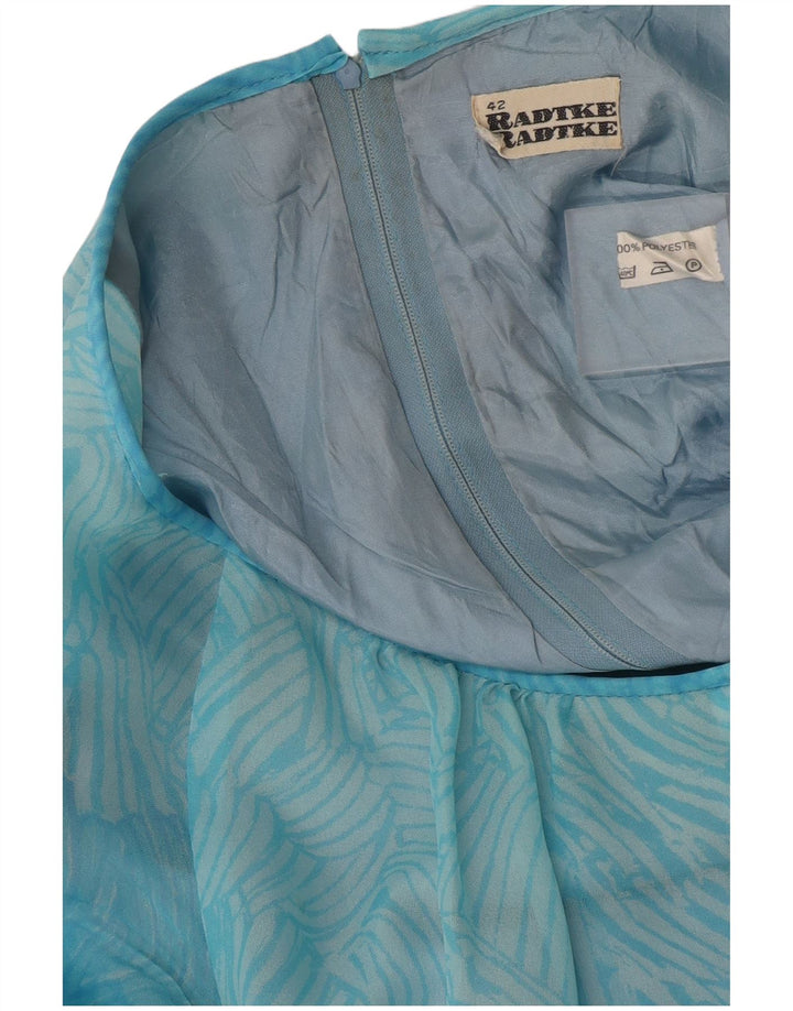 Женское платье трапециевидного силуэта с абстрактным узором Radtke, EU 42, большое разноцветное