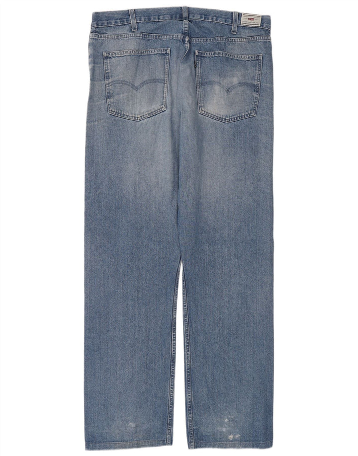 Мужские прямые джинсы Levi's W38 L34 синие
