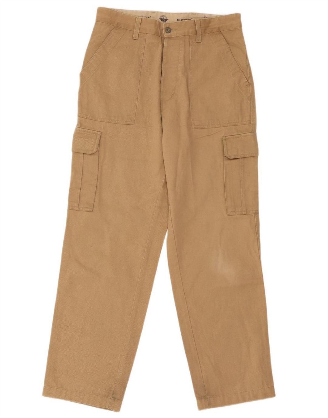 Мужские прямые брюки-карго Dockers W31 L30, коричневые, хлопковые