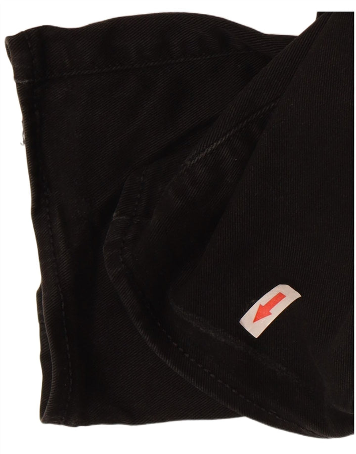 Мужские узкие джинсы Levi's W31 L32, черный хлопок